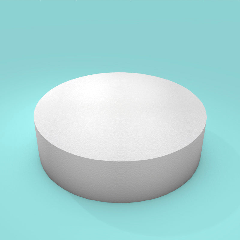 Foam Round Cake Dummy 11”x 3” - Cake Dummies Supply