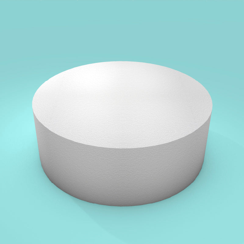 Foam Round Cake Dummy 11”x 4” - Cake Dummies Supply