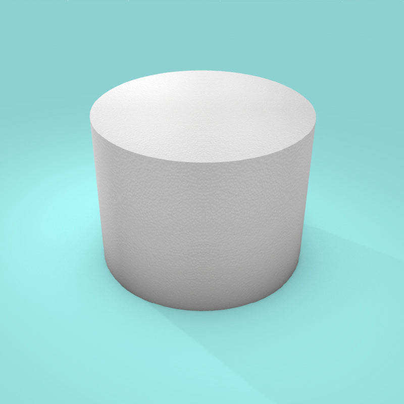 Foam Round Cake Dummy 8”x 6” - Cake Dummies Supply