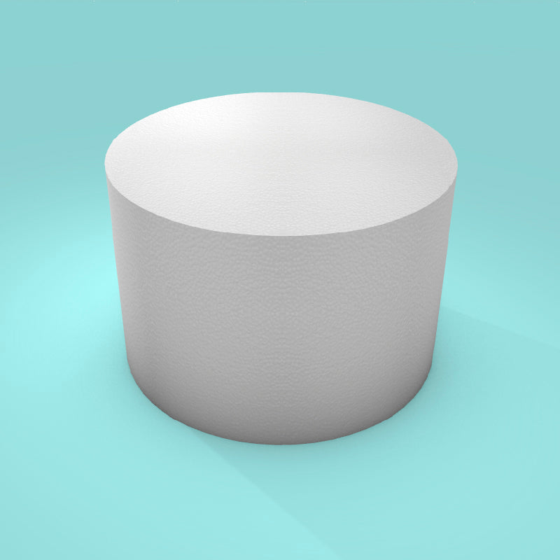Foam Round Cake Dummy 9”x 6” - Cake Dummies Supply