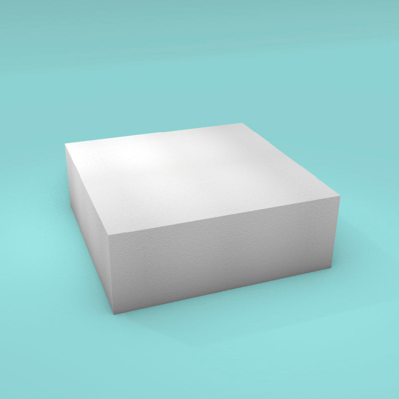 Foam Square Cake Dummy 11”x 11” x 4” - Cake Dummies Supply