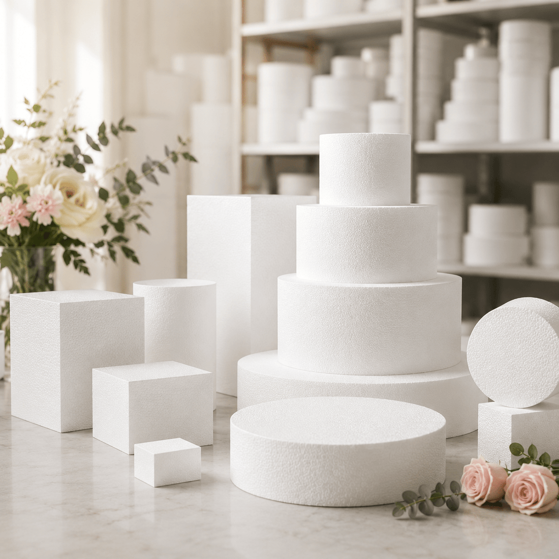 How and Why to Use Cake Dummies - Foam Cake Dummy