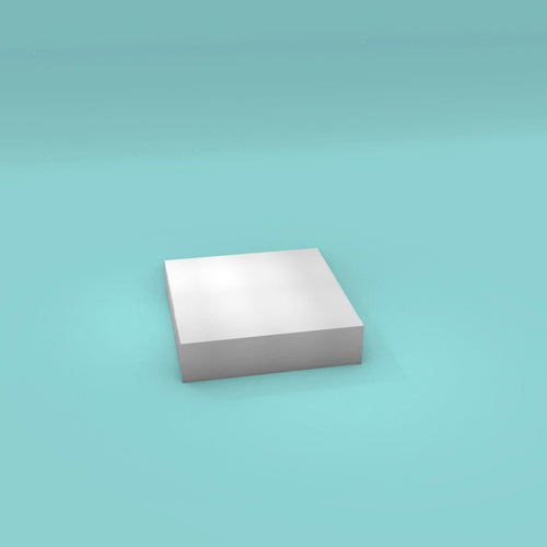 Reference image only - actual product is a 12 inch round scalloped edge foam cake dummy, not the shape shown