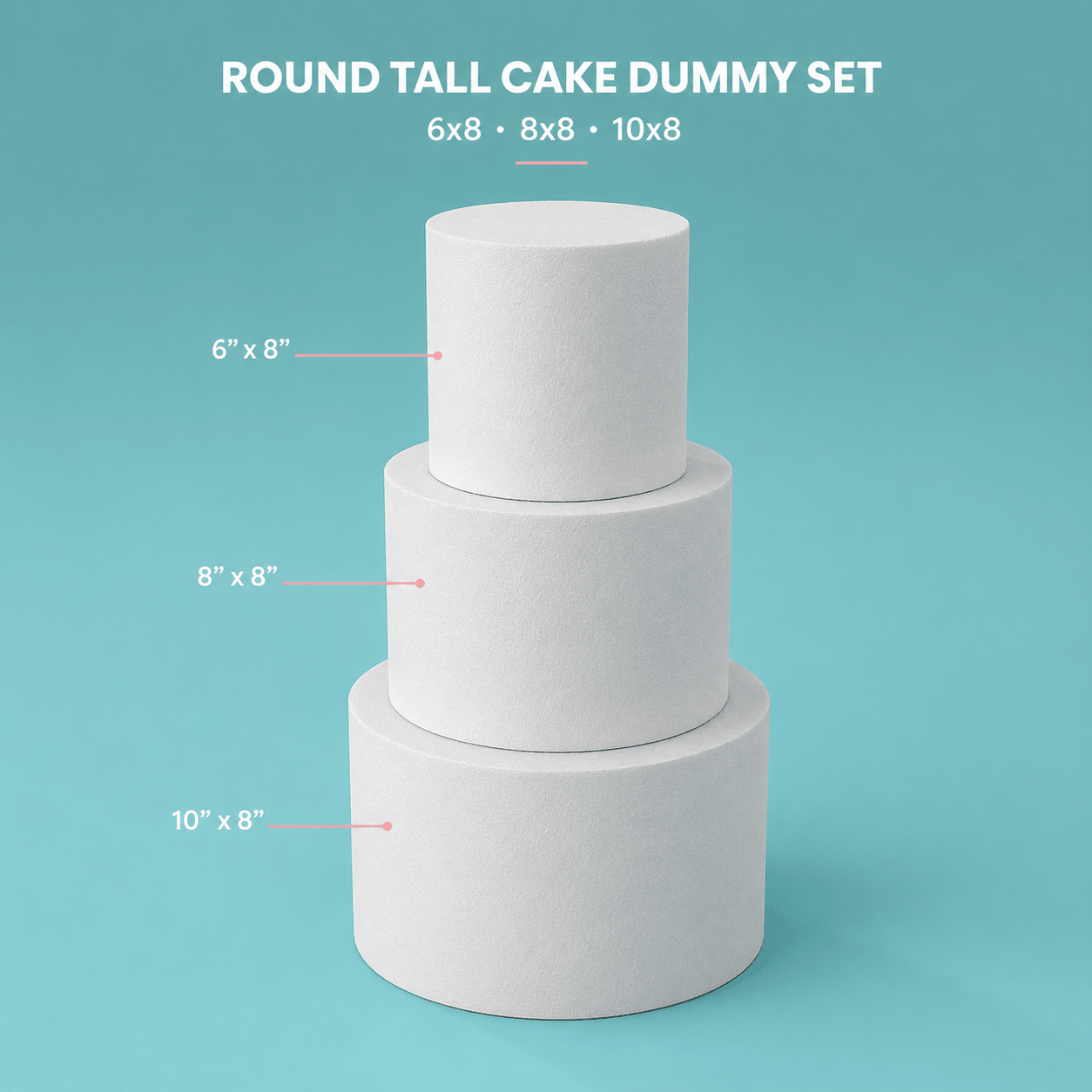 dummyfoam - fakecake - foamdummies - dummysupply - customdummies - rounddummy - customfoam