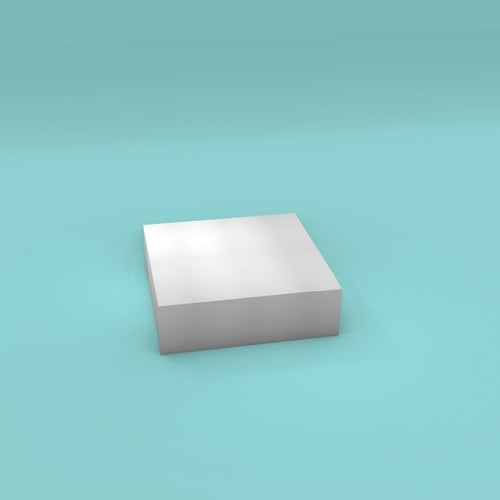 Reference image only - actual product is a 14 inch round scalloped edge foam cake dummy, not the shape shown