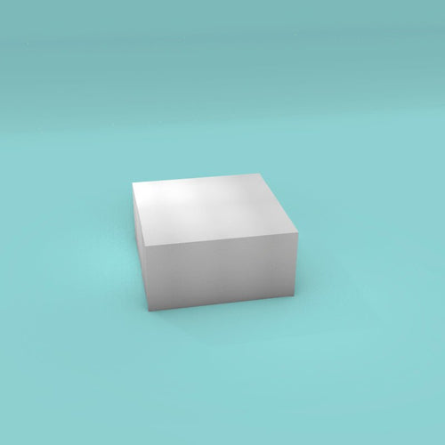 Reference image only - actual product is a 12 inch round scalloped edge foam cake dummy, not the shape shown
