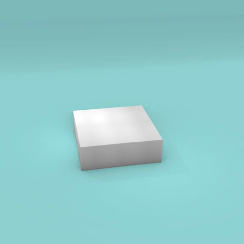 Reference image only - actual product is a 12 inch round scalloped edge foam cake dummy, not the shape shown